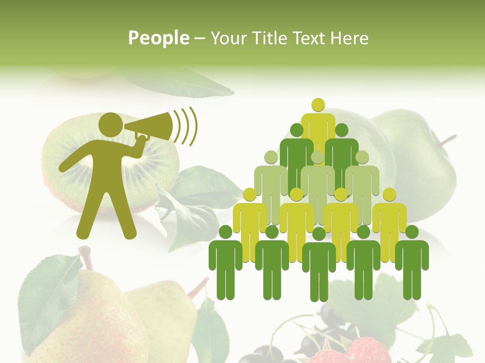 Fruit Yellow Green PowerPoint Template