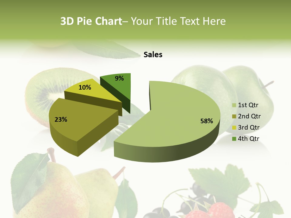 Fruit Yellow Green PowerPoint Template