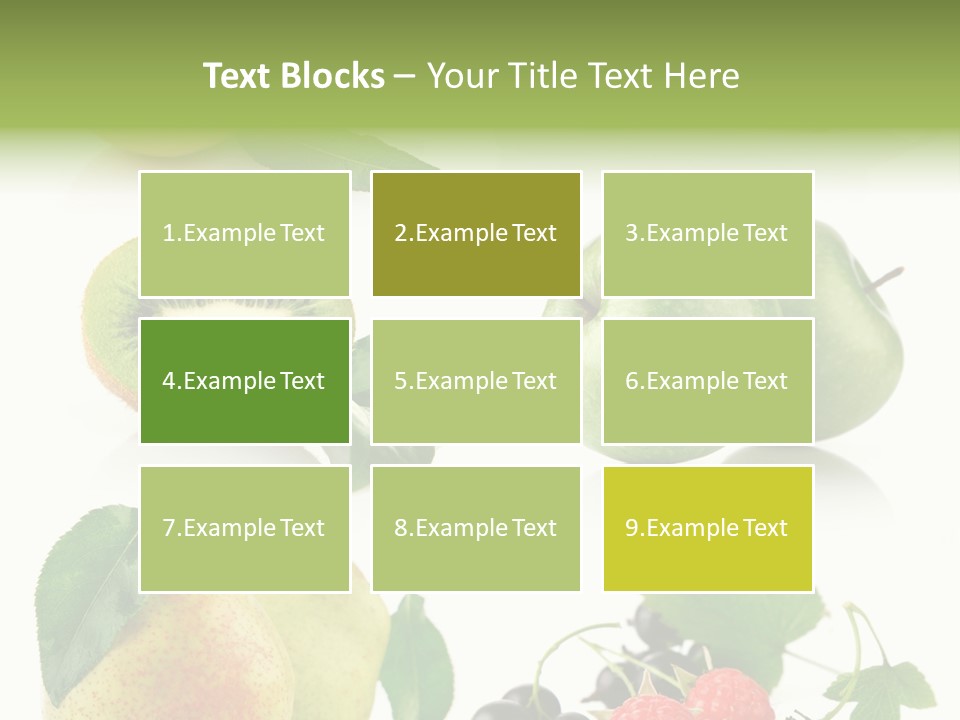 Health Nutrition Healthy PowerPoint Template