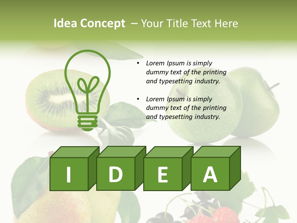 Health Nutrition Healthy PowerPoint Template