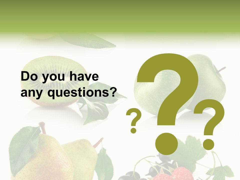 Health Nutrition Healthy PowerPoint Template