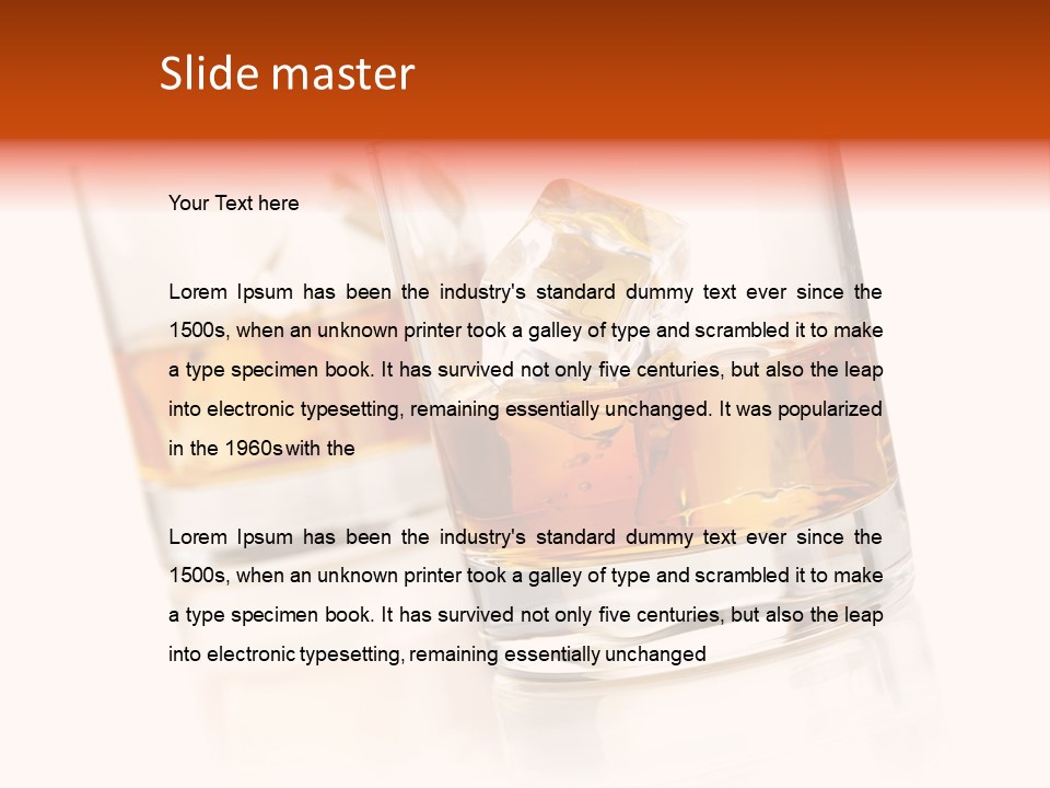 Isolated Relaxation Studio PowerPoint Template