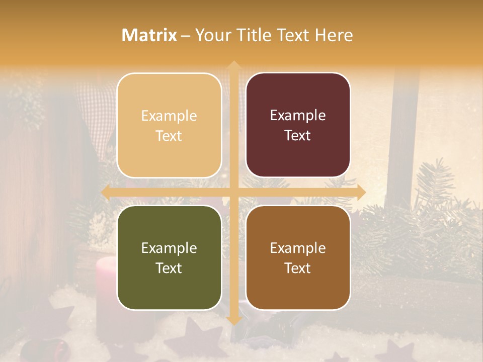 Window Frosting Peasant PowerPoint Template