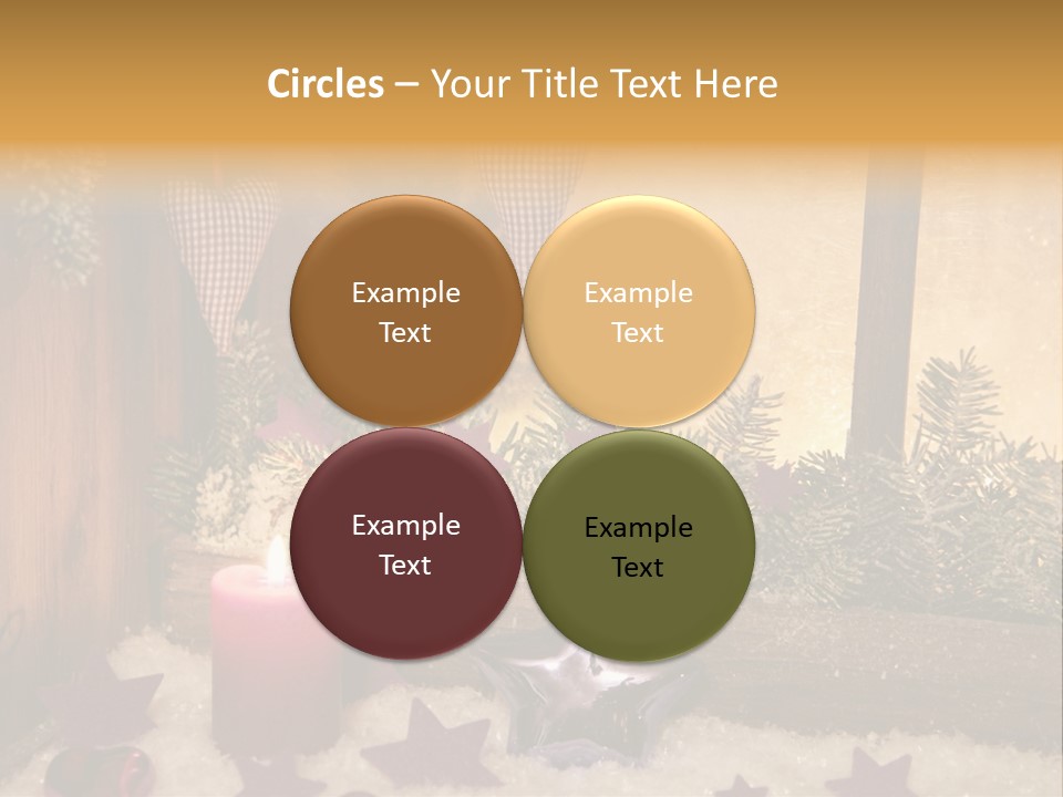 Window Frosting Peasant PowerPoint Template