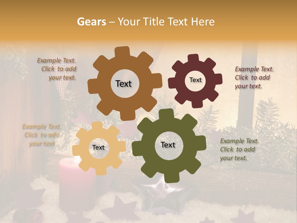 Window Frosting Peasant PowerPoint Template