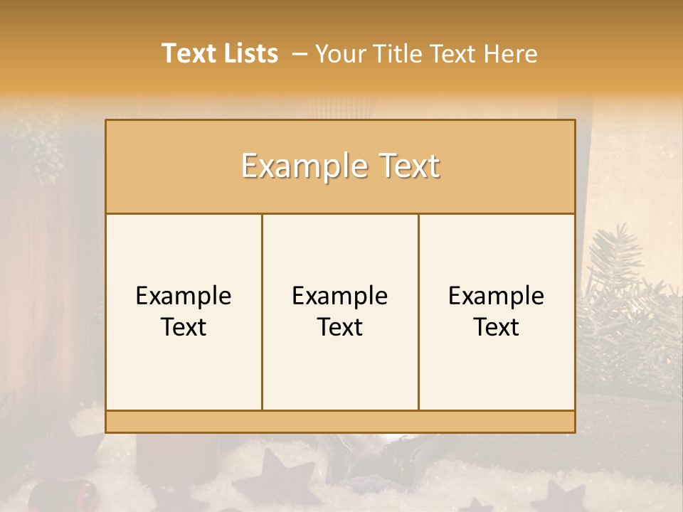 Window Frosting Peasant PowerPoint Template