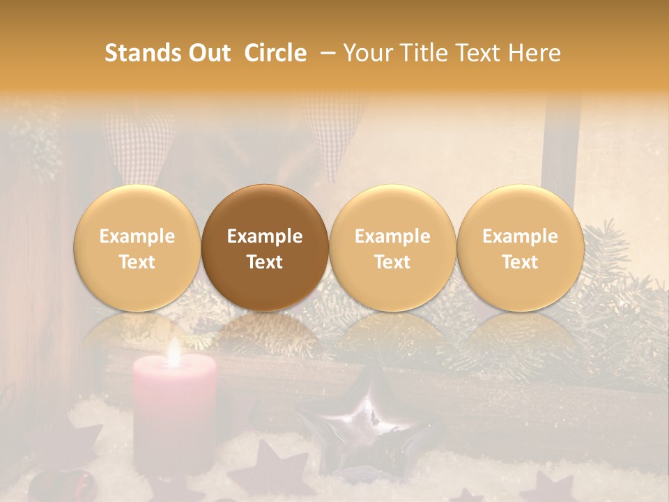 Window Frosting Peasant PowerPoint Template