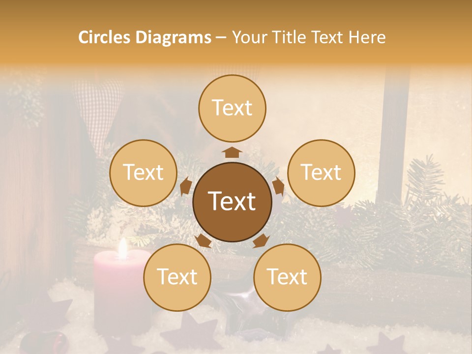 Window Frosting Peasant PowerPoint Template