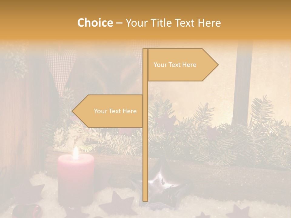 Window Frosting Peasant PowerPoint Template