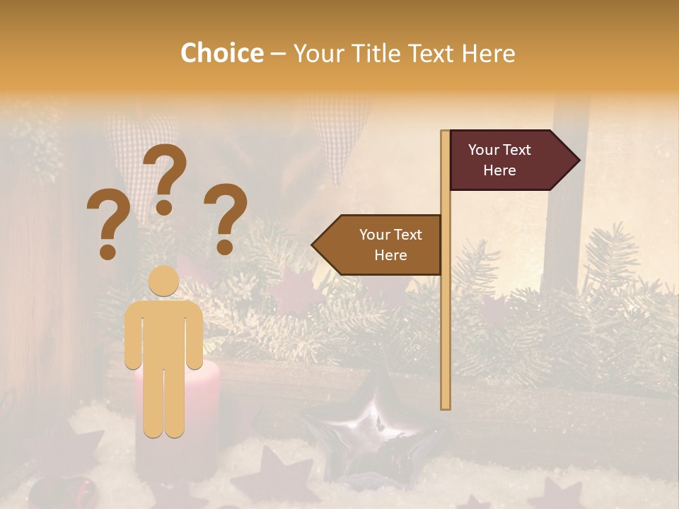 Window Frosting Peasant PowerPoint Template