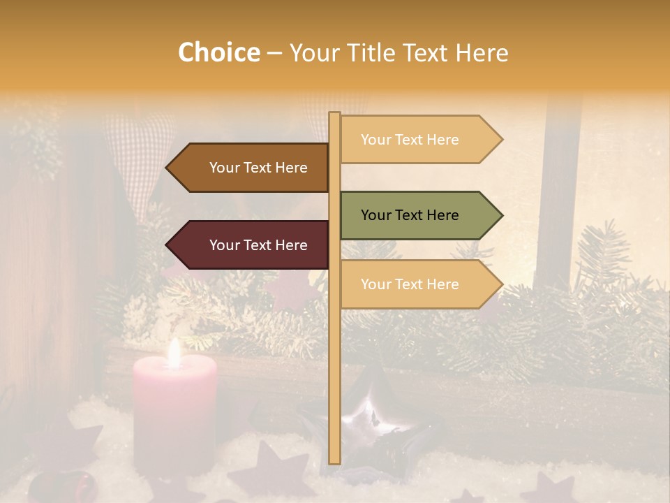 Window Frosting Peasant PowerPoint Template