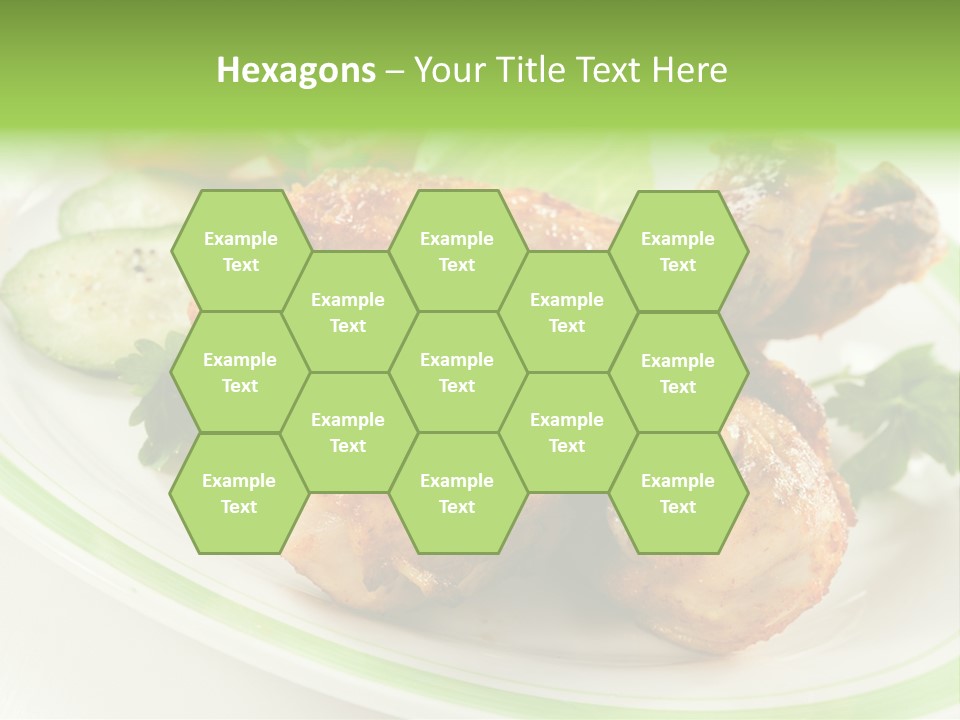 Dish Dining Drumstick PowerPoint Template