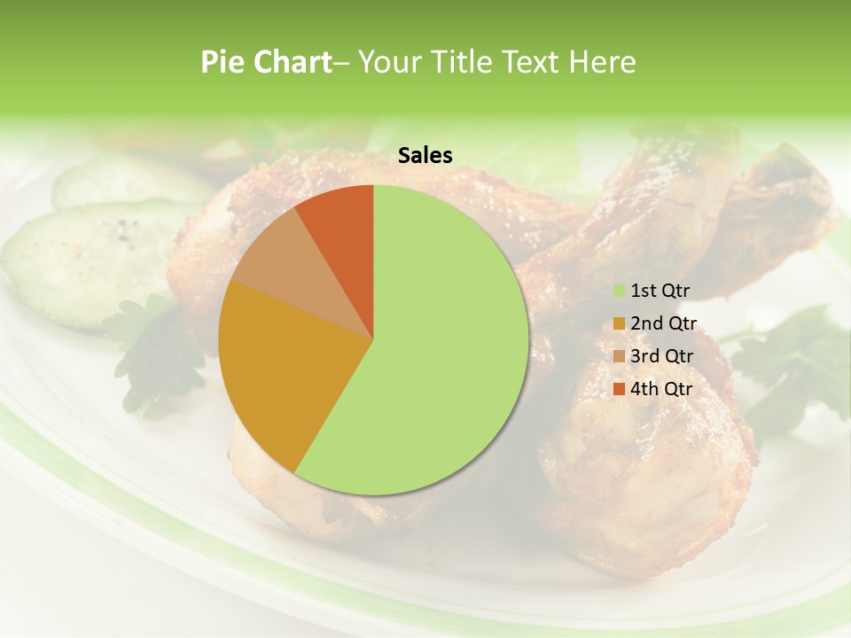 Dish Dining Drumstick PowerPoint Template