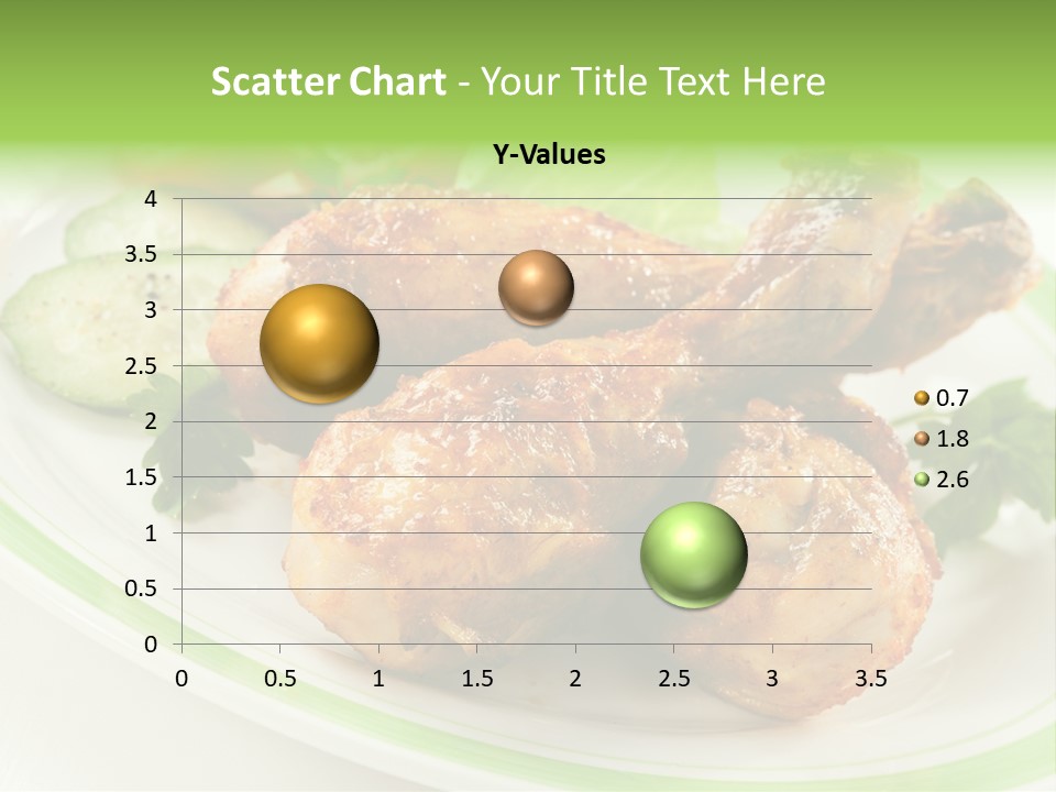 Dish Dining Drumstick PowerPoint Template