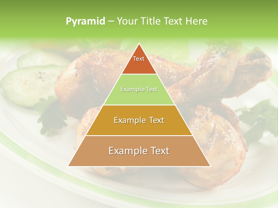 Dish Dining Drumstick PowerPoint Template