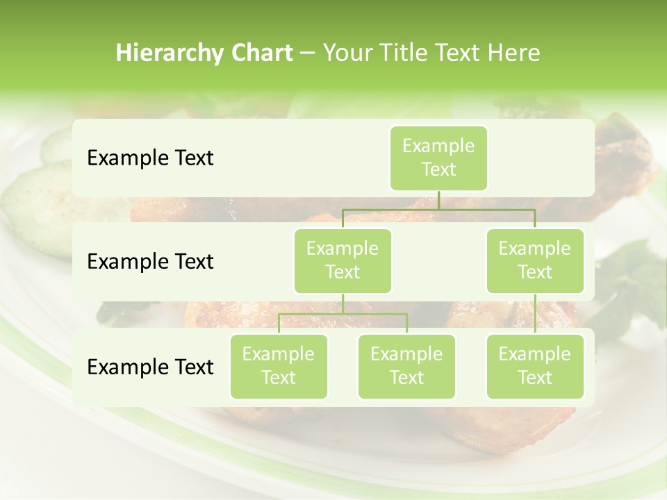 Dish Dining Drumstick PowerPoint Template