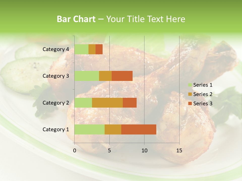 Dish Dining Drumstick PowerPoint Template