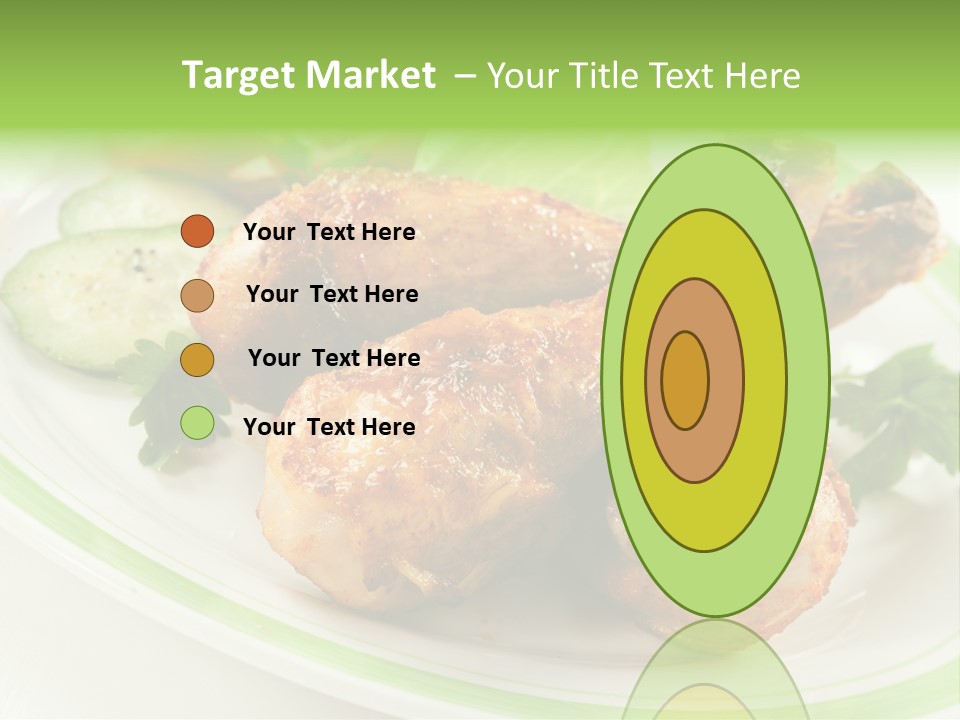 Dish Dining Drumstick PowerPoint Template
