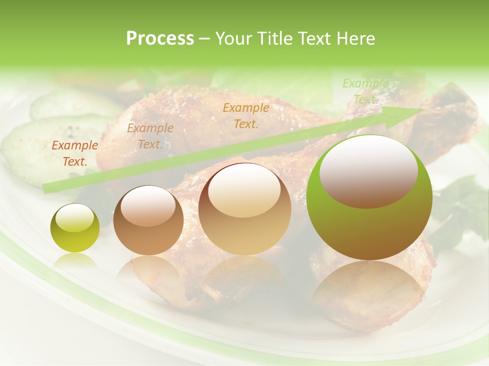 Dish Dining Drumstick PowerPoint Template