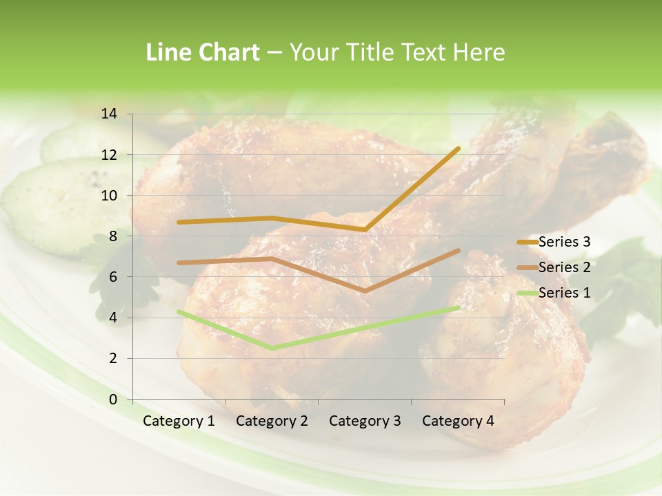 Dish Dining Drumstick PowerPoint Template