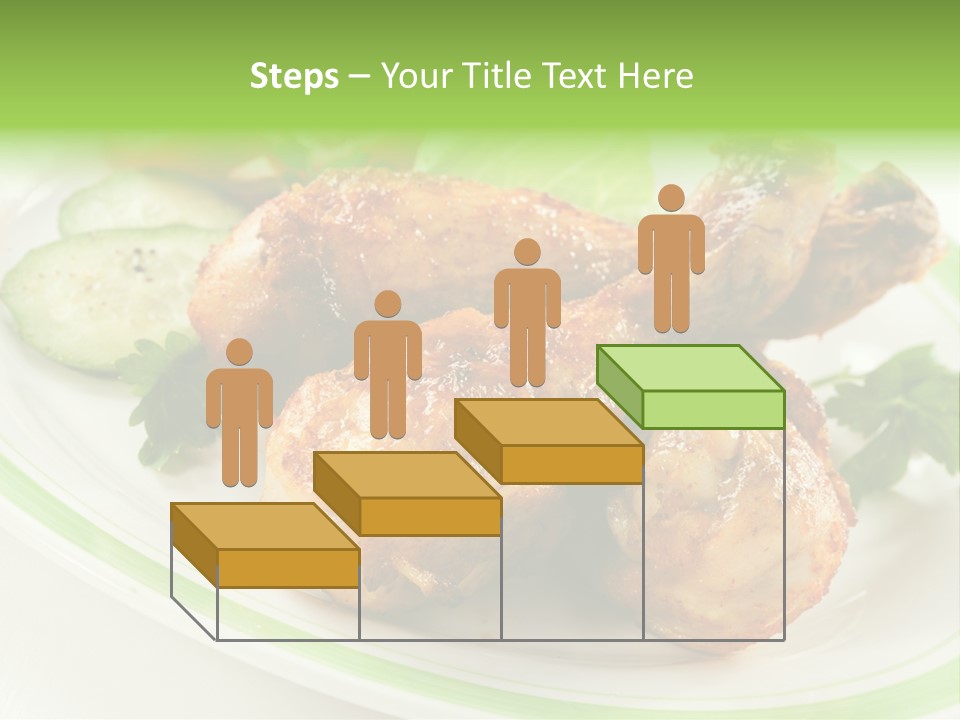 Dish Dining Drumstick PowerPoint Template