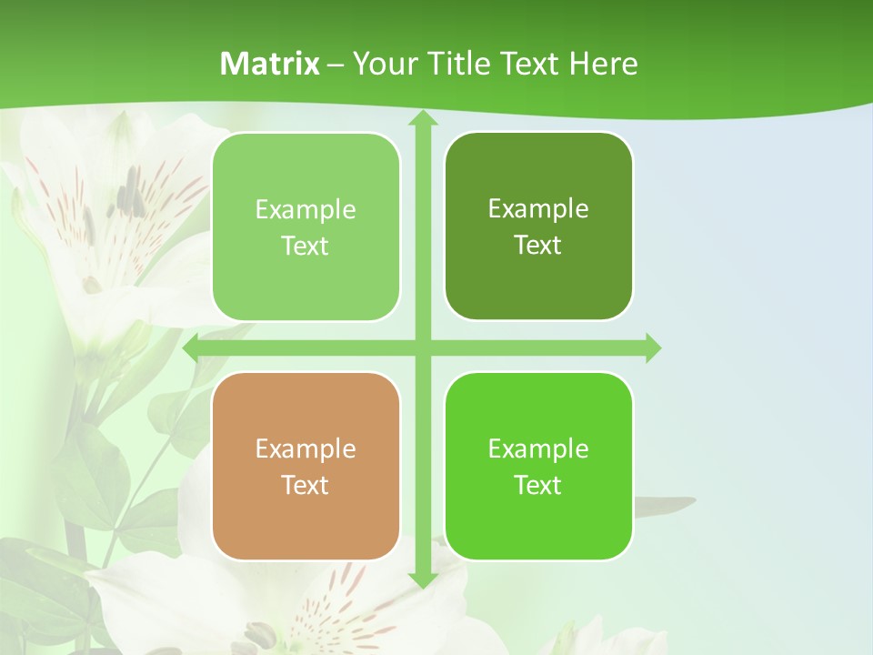 Pretty Garden Plant PowerPoint Template