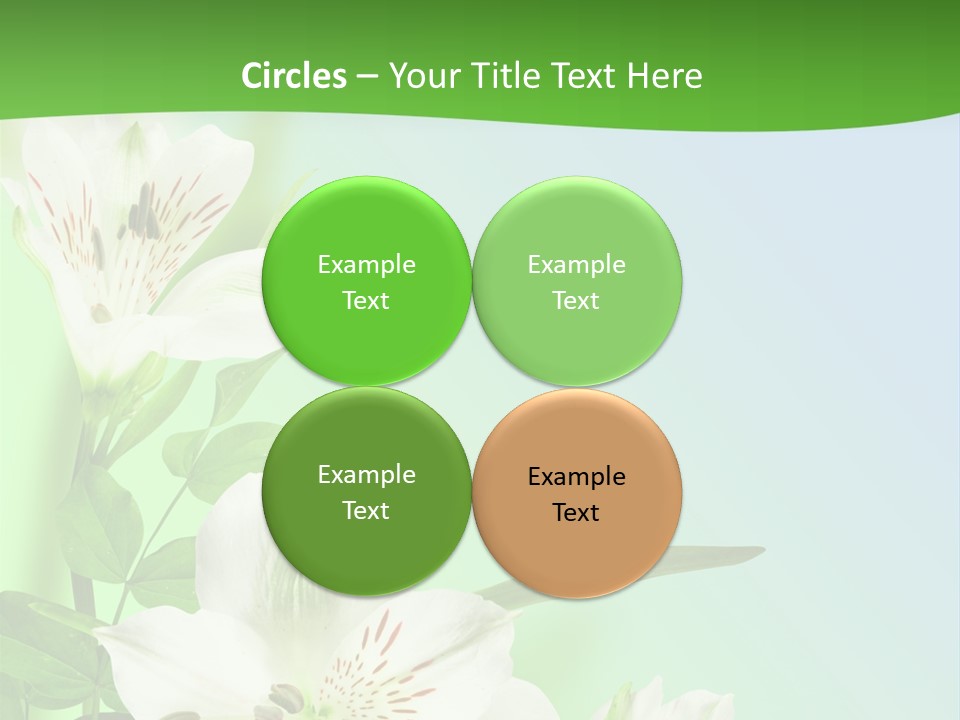 Pretty Garden Plant PowerPoint Template
