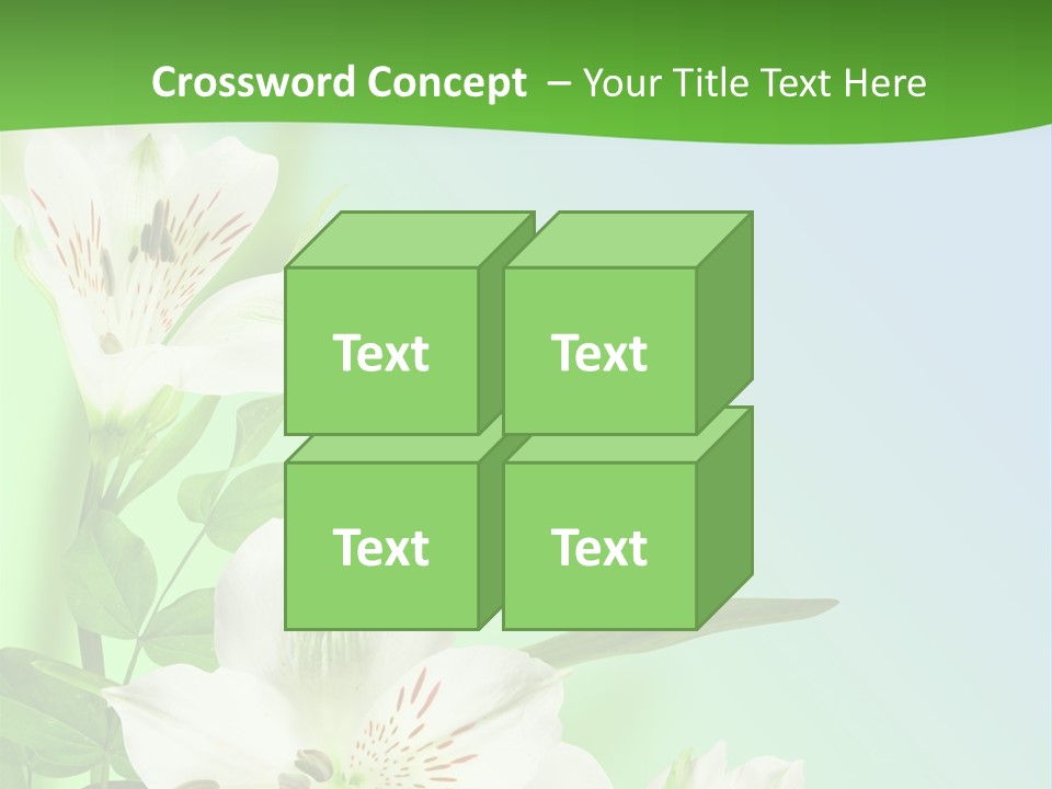 Pretty Garden Plant PowerPoint Template