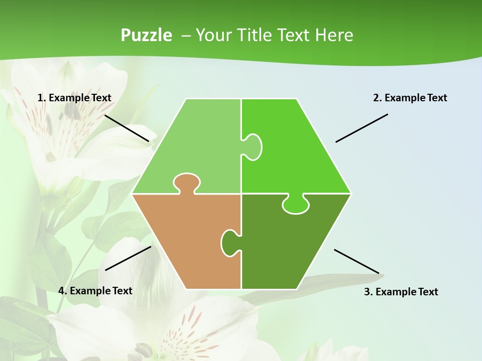 Pretty Garden Plant PowerPoint Template