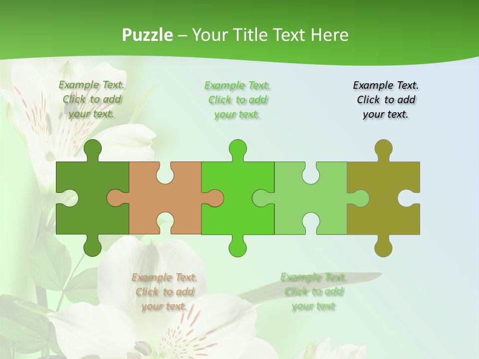 Pretty Garden Plant PowerPoint Template
