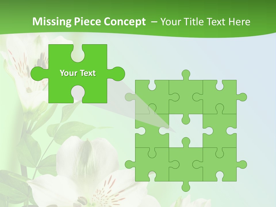 Pretty Garden Plant PowerPoint Template