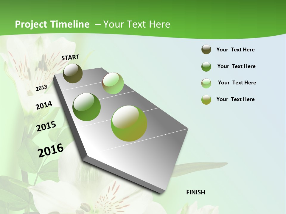 Pretty Garden Plant PowerPoint Template