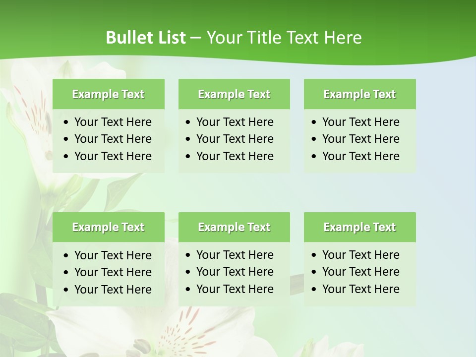 Pretty Garden Plant PowerPoint Template