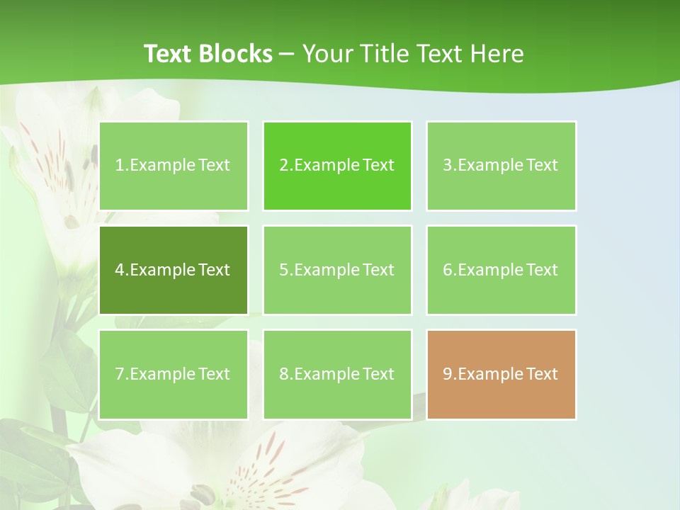 Pretty Garden Plant PowerPoint Template