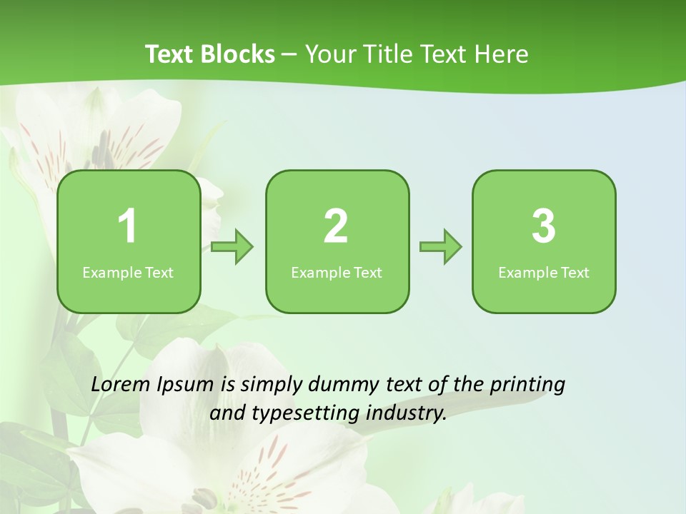 Pretty Garden Plant PowerPoint Template