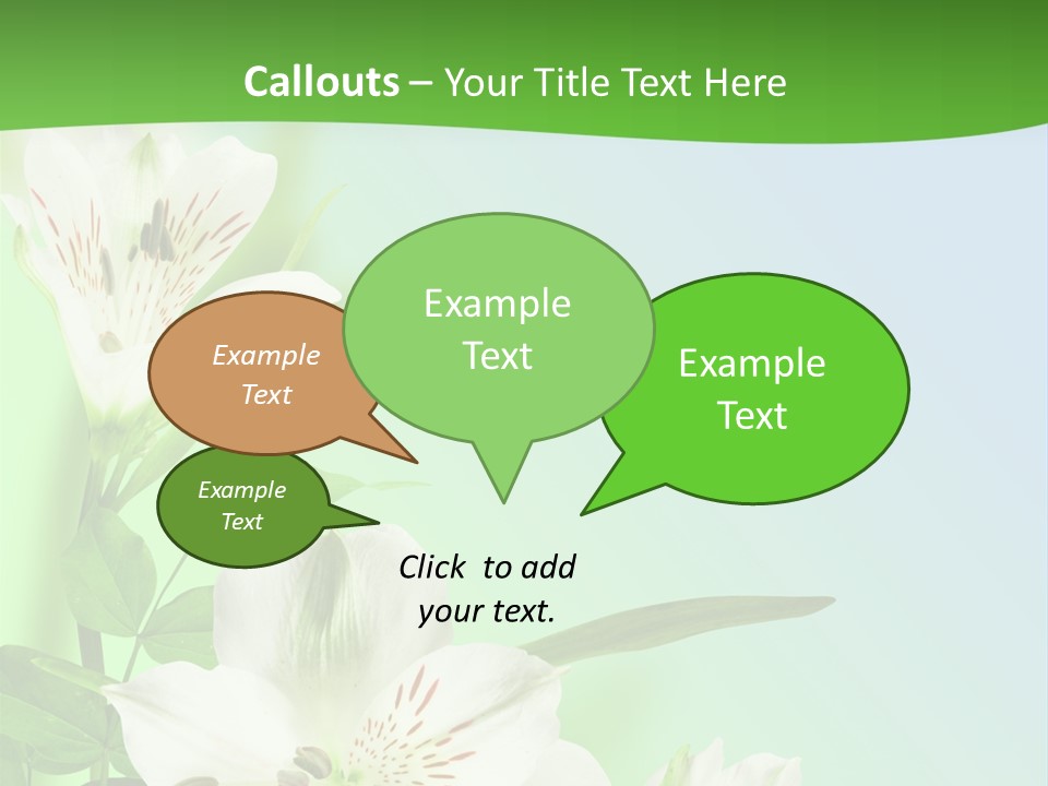 Pretty Garden Plant PowerPoint Template
