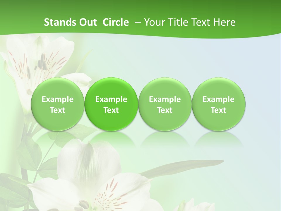 Pretty Garden Plant PowerPoint Template