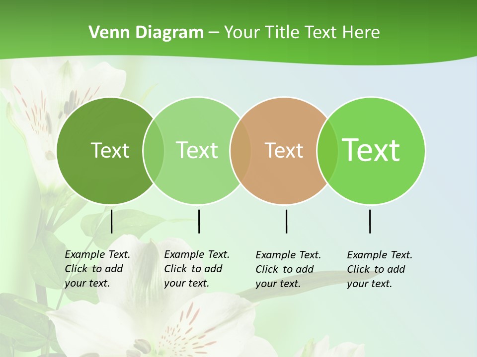 Pretty Garden Plant PowerPoint Template