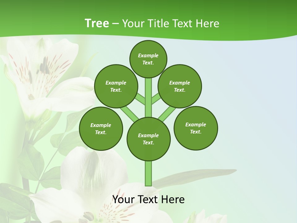 Pretty Garden Plant PowerPoint Template