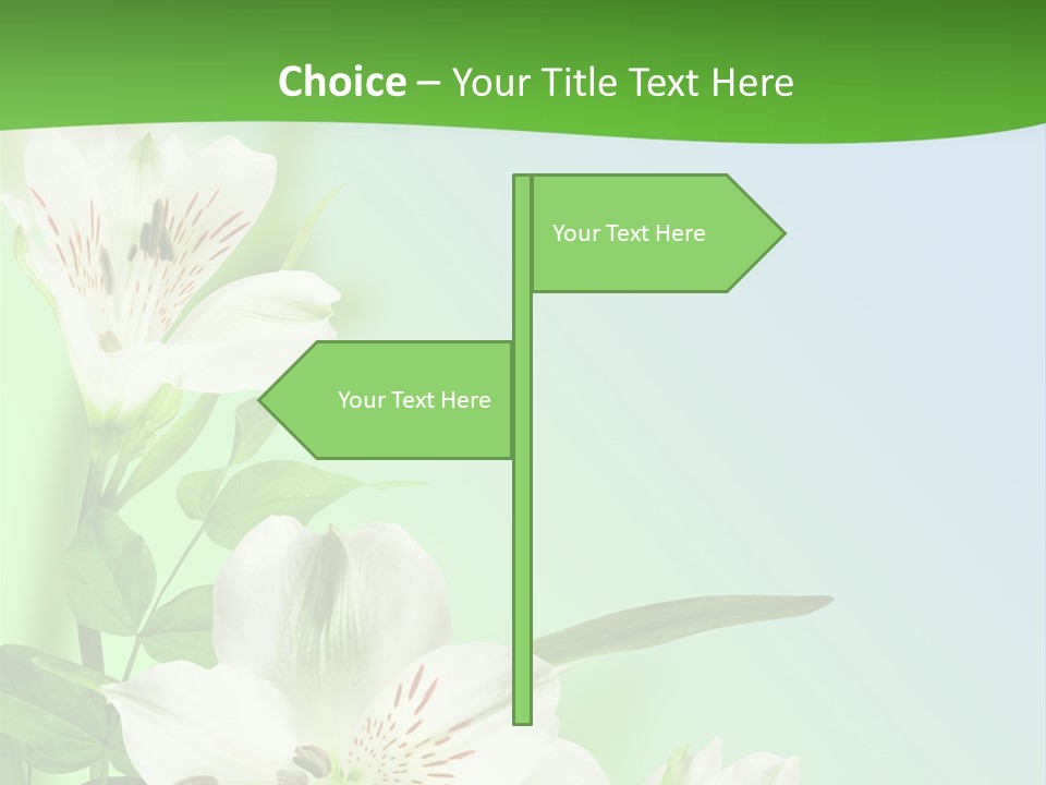 Pretty Garden Plant PowerPoint Template