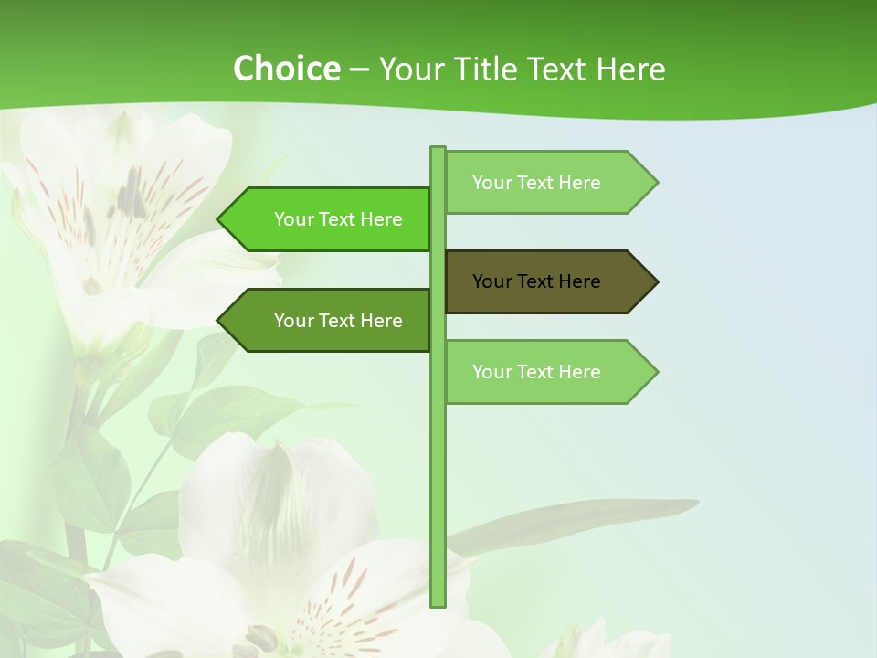 Pretty Garden Plant PowerPoint Template