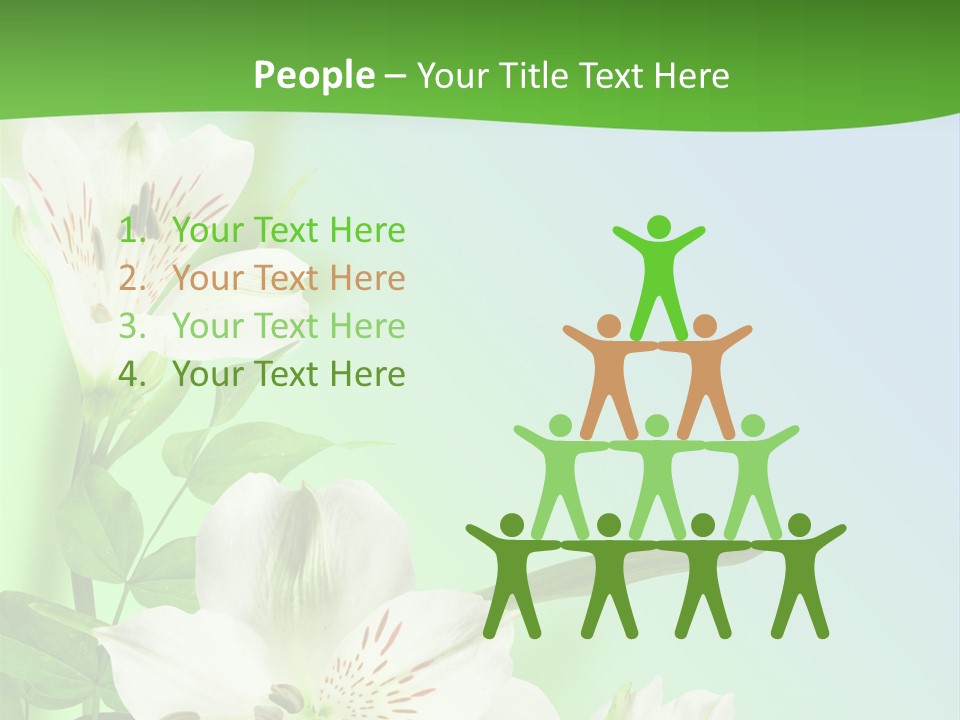 Pretty Garden Plant PowerPoint Template