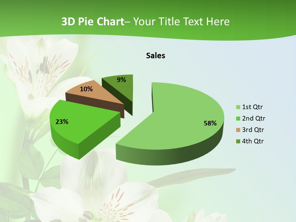 Pretty Garden Plant PowerPoint Template