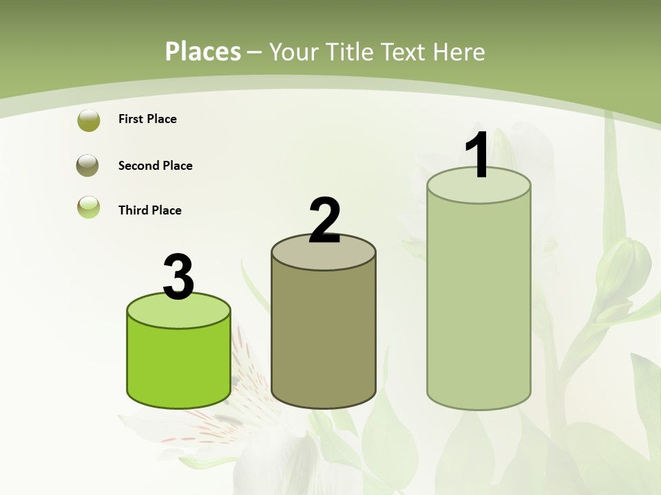 Lily White Spa PowerPoint Template