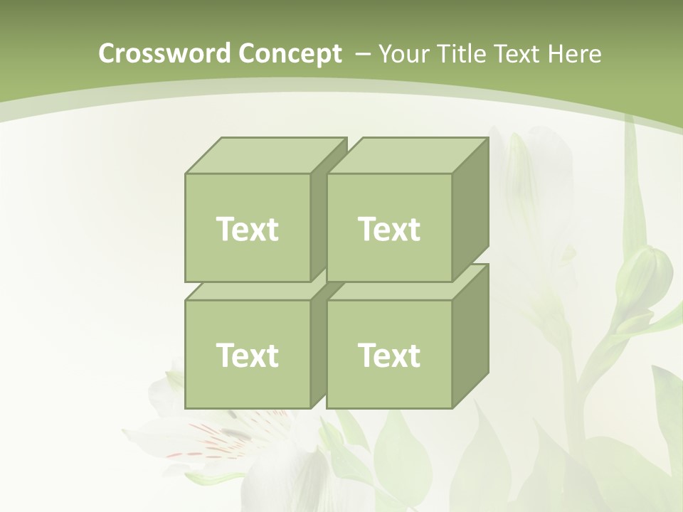 Lily White Spa PowerPoint Template