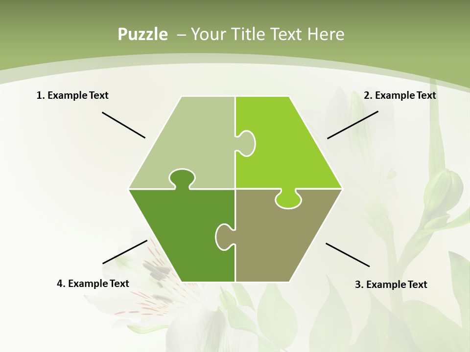 Lily White Spa PowerPoint Template