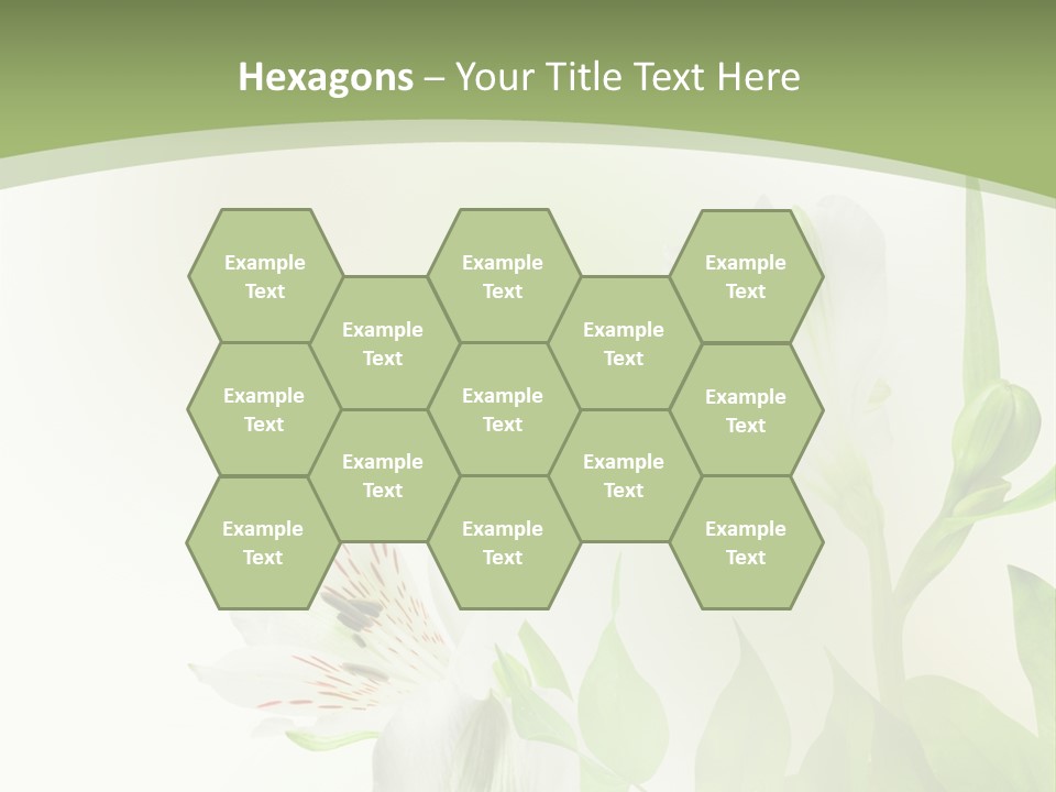 Lily White Spa PowerPoint Template