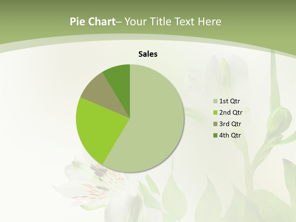 Lily White Spa PowerPoint Template