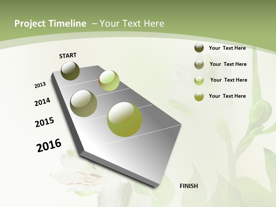 Lily White Spa PowerPoint Template
