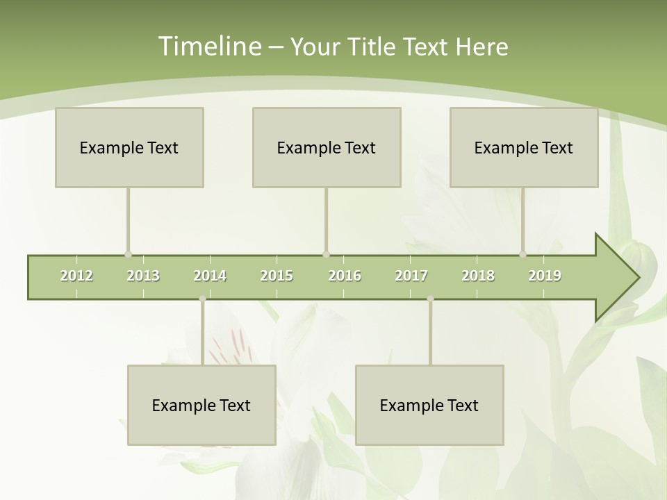 Lily White Spa PowerPoint Template